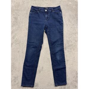 Buffalo David Bitton Jeans Womens 8/29‎ Blue Francesca Mid Rise Skinny Stretch